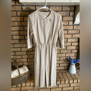 Vintage khaki dress‎